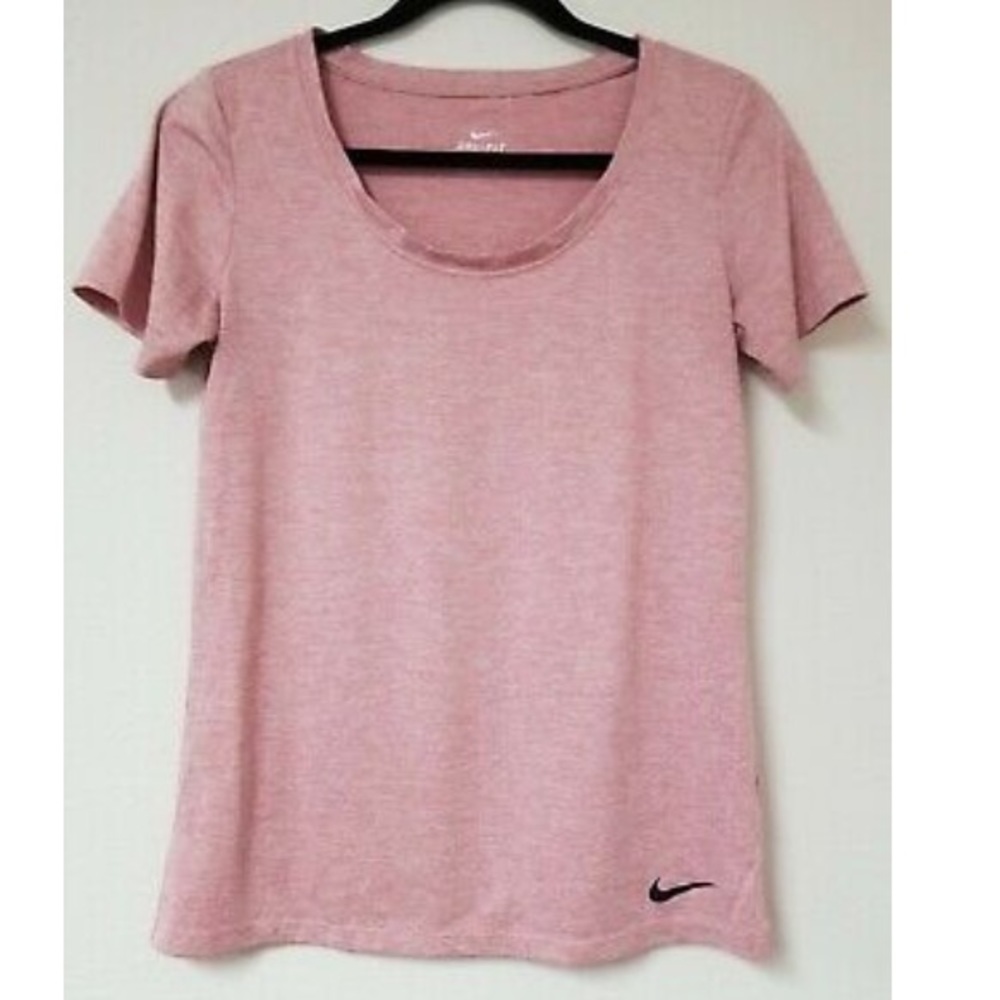Nike Dri-Fit Round Neck Short-Sleeve Athletic Running Yoga Tee Shirt - Women's S